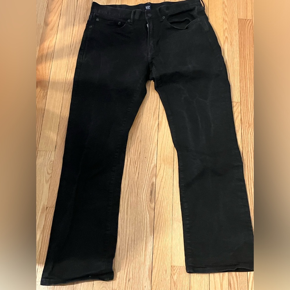 Men’s Gap Black Boot Jeans. Size 34 x 32.